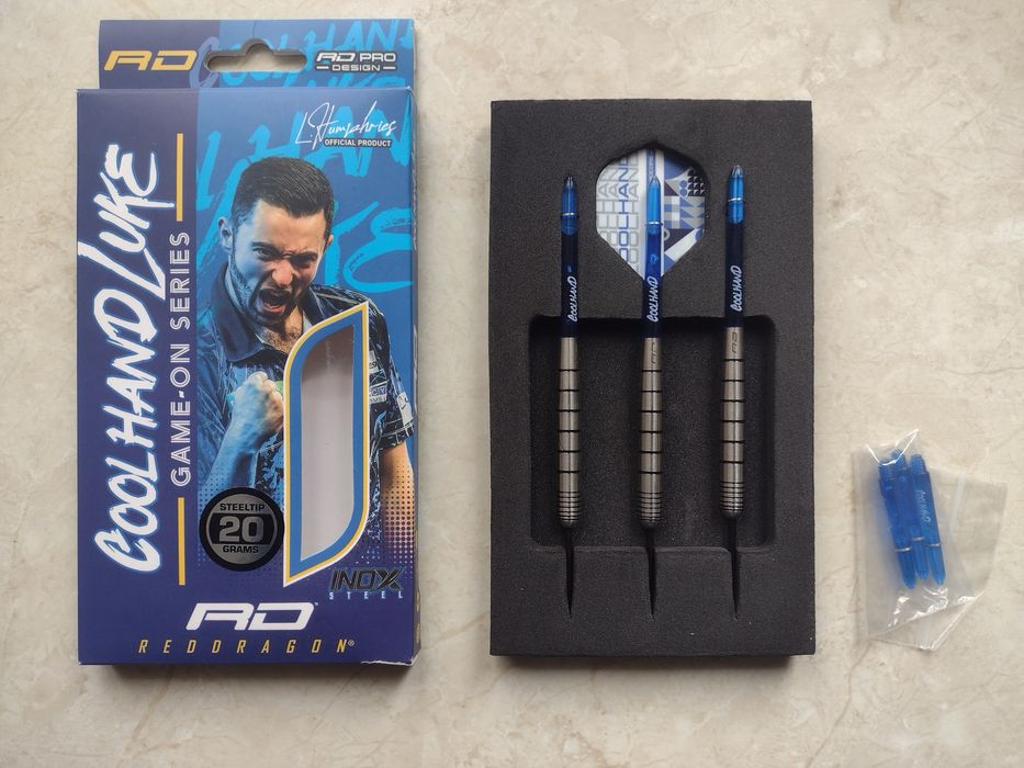 Lotki do darta Red dragon Luke Coolhand Humphries 20 gr ( steel)