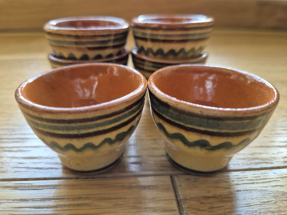 Ceramiczne czarki PRL