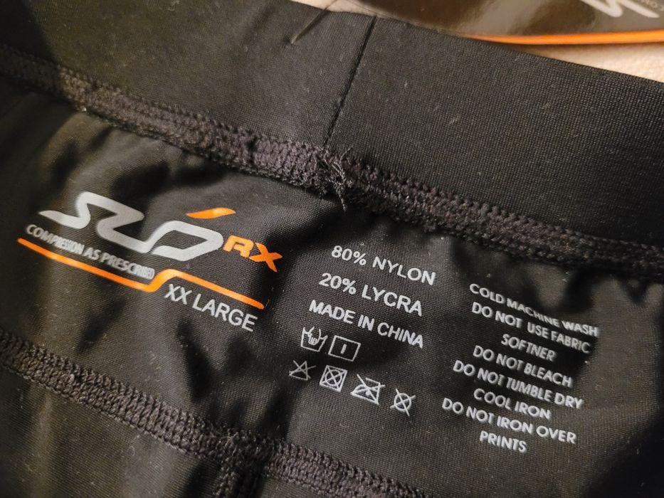 Spodnie SUD SUB RX kompresyjne XXL leginsy sportowe męskie nowe