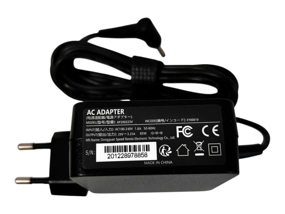 Zasilacz Ładowarka do laptopa 65W 255