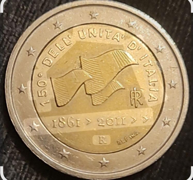 Moeda 2€, Itália 2011