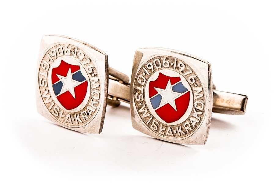 Spinki do Koszuli - 13,19g - 70 lat GTS Wisła Kraków - IMAGO ARTIS