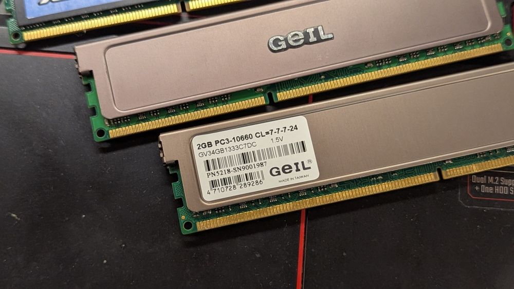Оперативная память DDR3 2*2GB