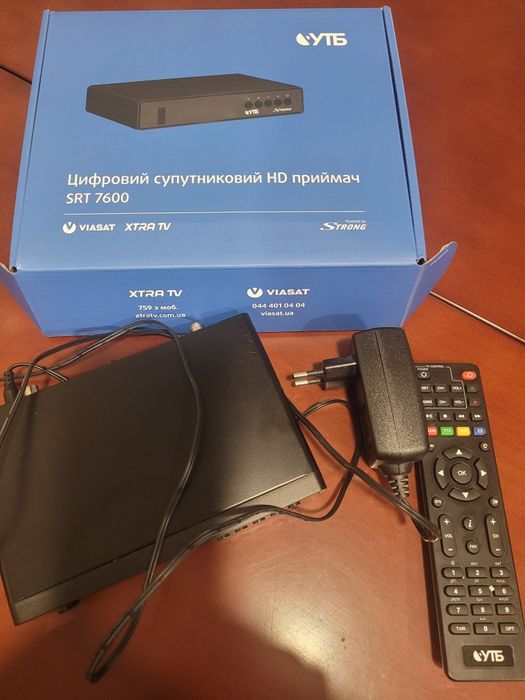 Продам цифровой спутниковый HD SRT 7600 viasat