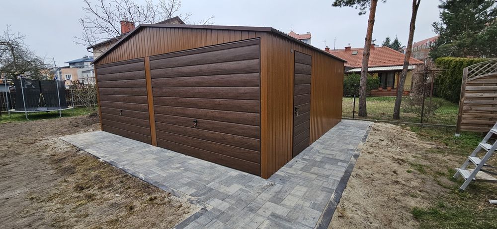 Garaż Drewnopodobny Winchester Hala Wiata Solidna konstrukcja Producen - Więcej