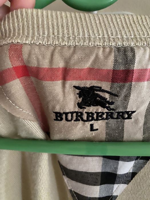 Burberry sweter nude kardigan M L 38 40 beżowy