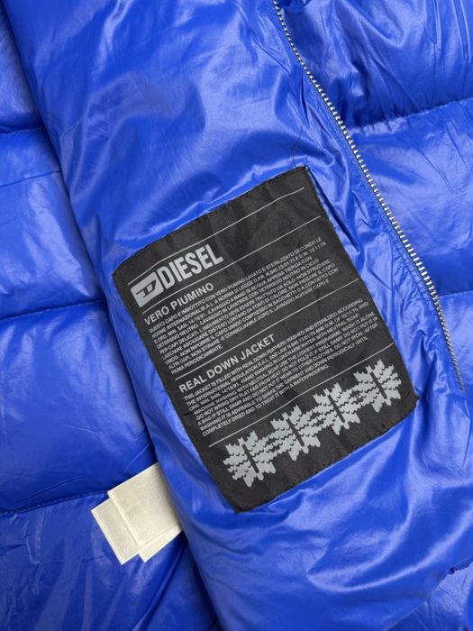 Жіночий мікро пуховик Diesel в стилі Moncler розмір S