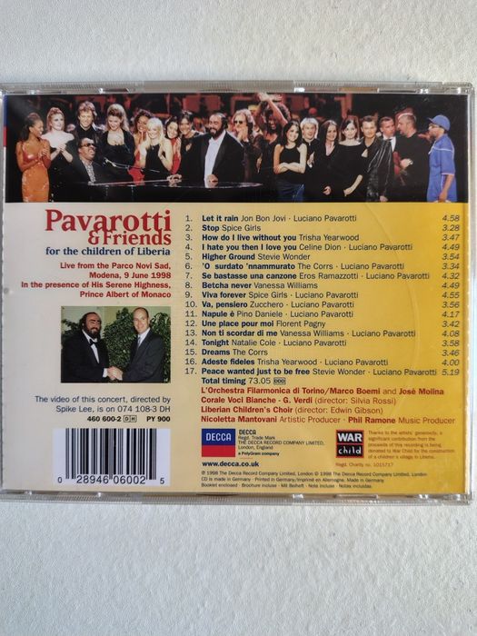 6 CD'S de Música, Disco Sound, Pavarotti + Vários