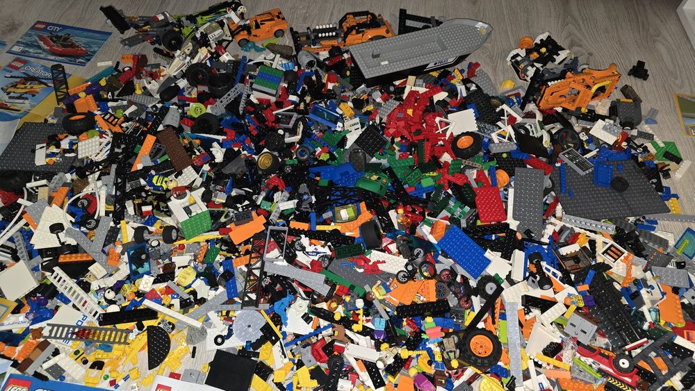 Duży zestaw klocków lego