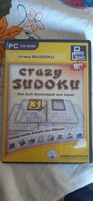 stara gra pc retro nowa folia sudoku