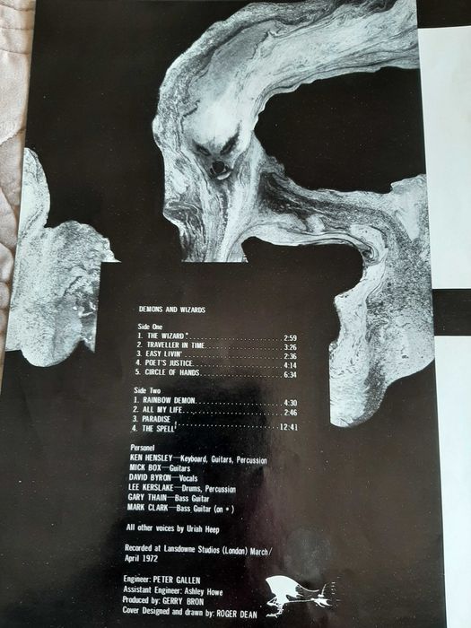 Uriah Heep - Demons And Wizards - Japão - Vinil LP