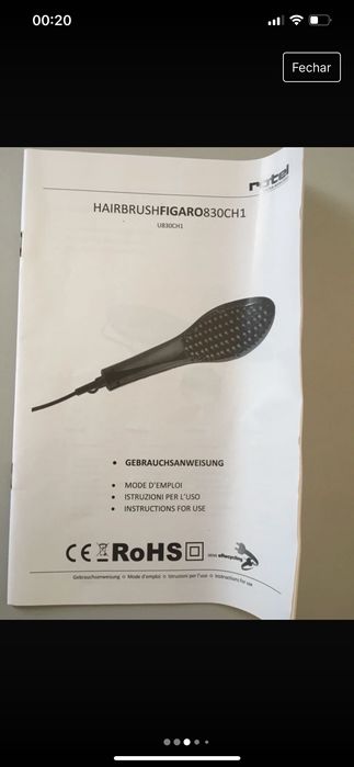 Escova alisadora