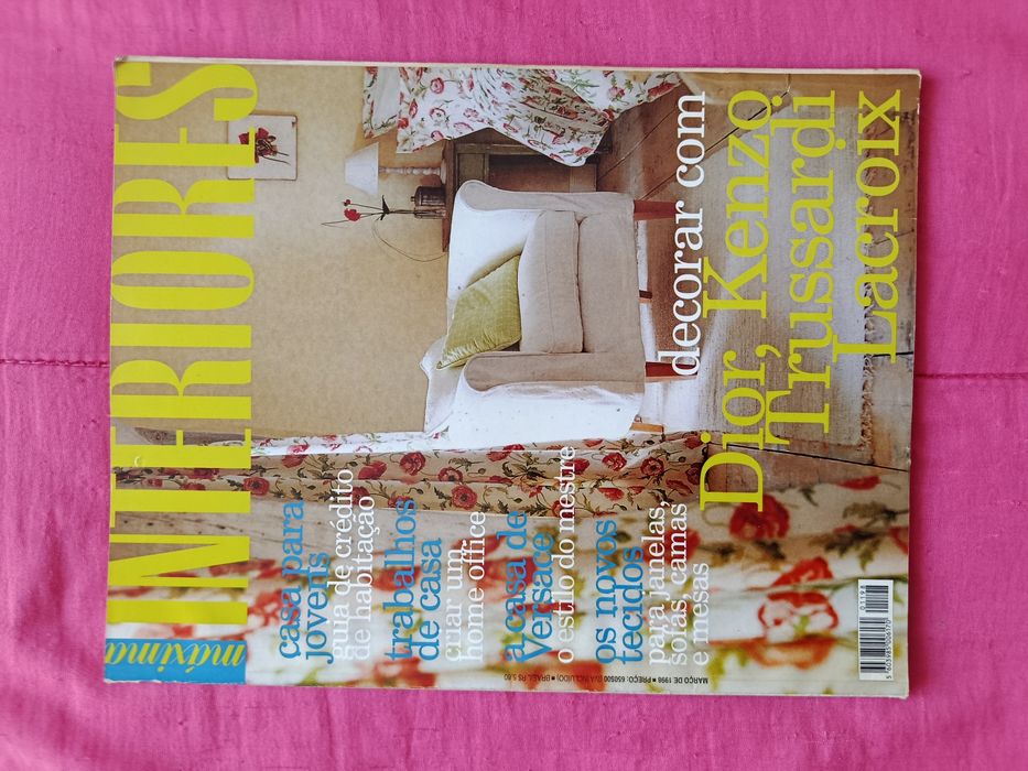 Lote de 8 revistas de CASA / DECORAÇÃO