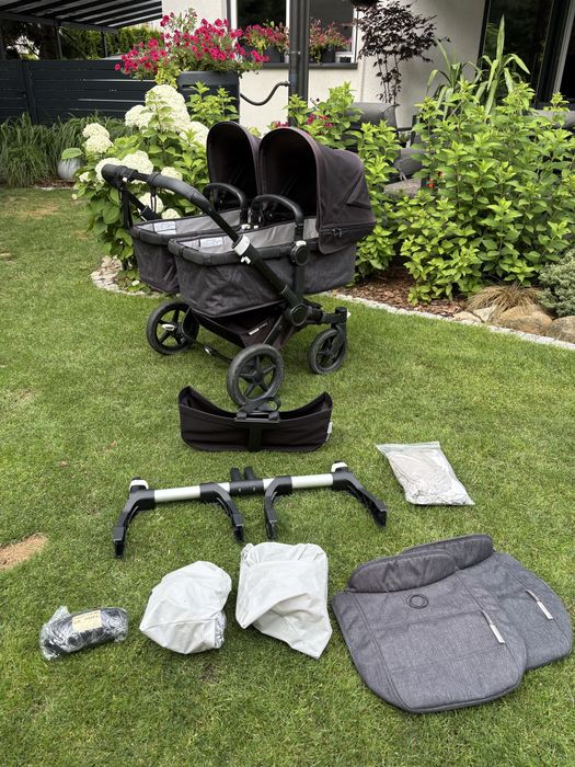 Bugaboo Donkey 3 Twin +adapter podwójny Bugaboo
