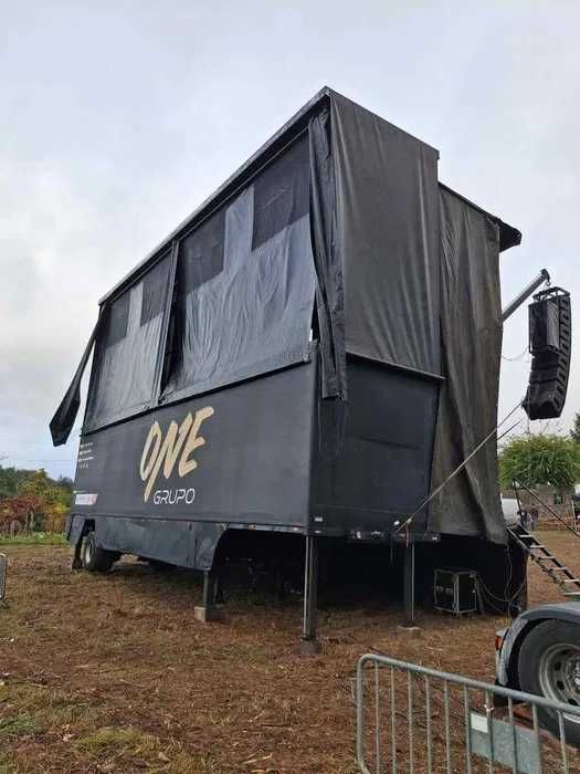 Camião Palco - Palco Móvel 12x6,5m