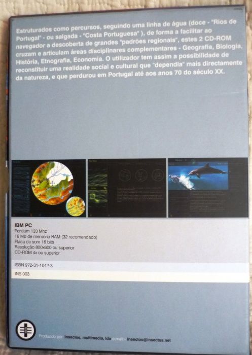 Rios de Portugal e Costa Portuguesa 2 CD-Rom
