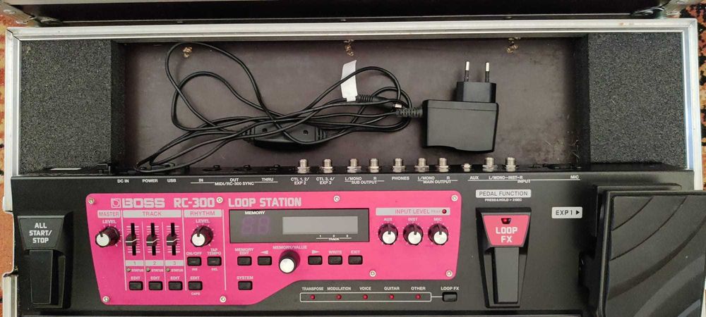 BOSS RC-300 Loop Station com Case