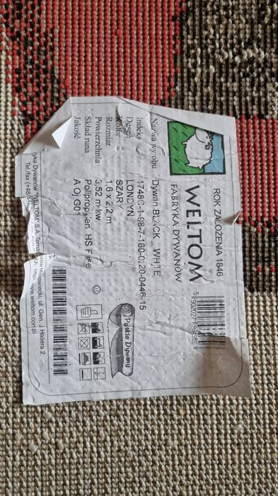 Dywan Londyn 160x220 Weltom