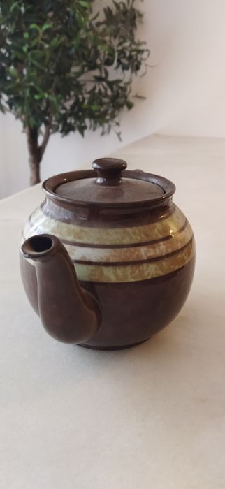 Bule Vintage England Teapot Sadler Brown