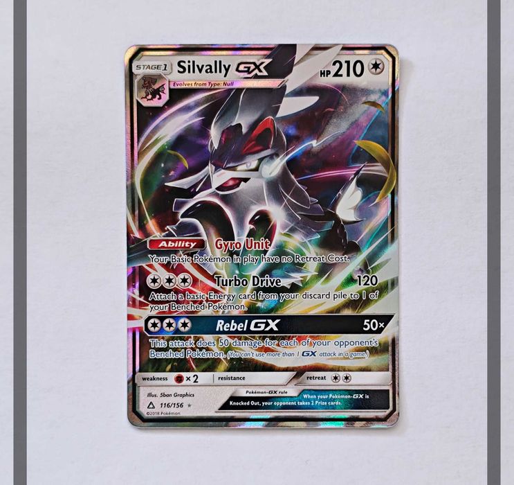 Silvally Gx 116/156 UPR Pokemon ENG-NM
