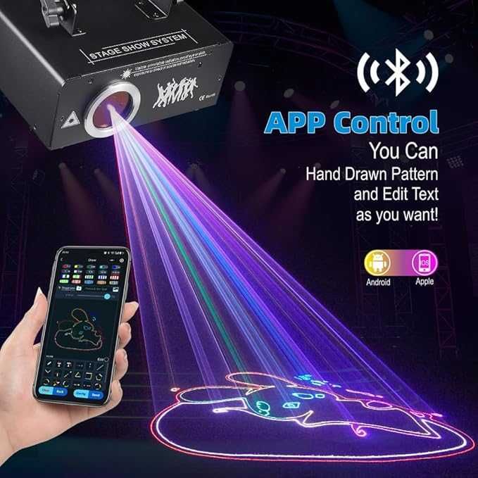 Projektor laserowy Light dyskotekowy