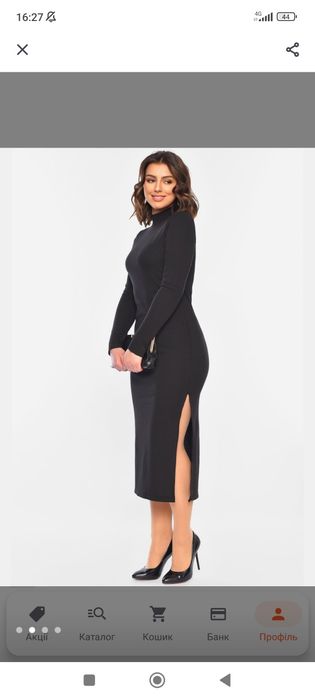 Сукня жіноча чорна