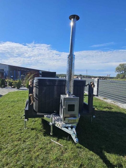 *WYNAJEM* Mobilna Balia Jacuzzi GO - *DUŻA*  Spa, Bania, Ruska Bania