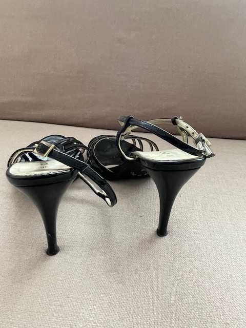 Sandały szpilki Zodiaco czarne 36