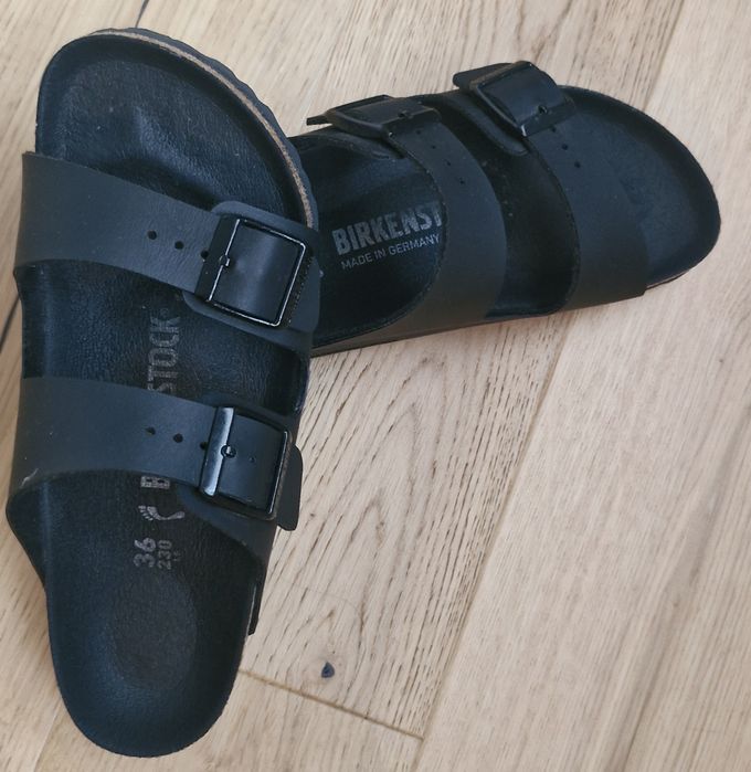Klapki Birkenstock Arizona BS Triples Czarne R. 36