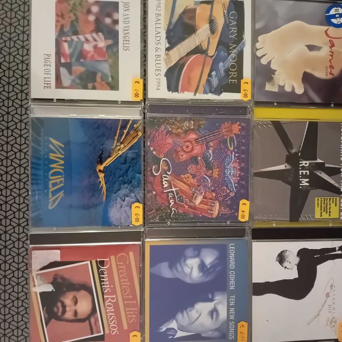 Música em Cd de Artistas e Grupos Internacionais Top.