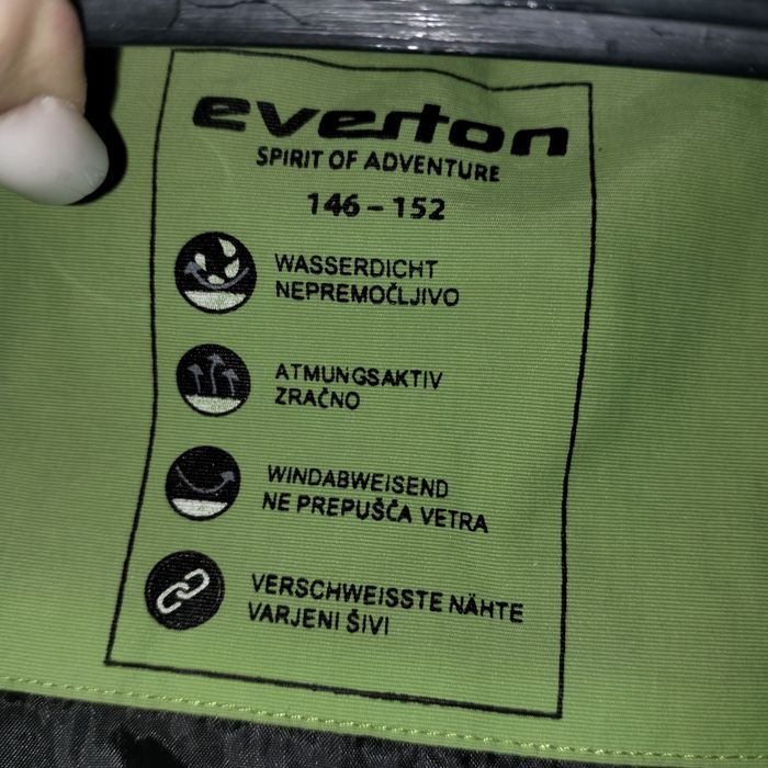 Яскрава дитяча/підліткова лижна куртка Everton (розмір 146–152)