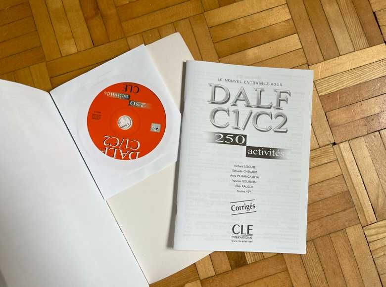 Dalf C1 C2 podręcznik klucz z odpowiedziami CD mp3