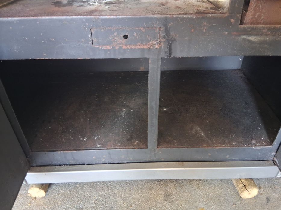 Fogão/forno  a lenha inox