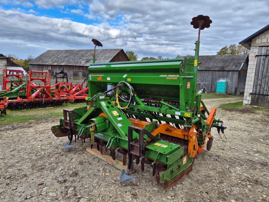 Amazone Ad303 Super TALERZOWY Ke302 3m Zestaw uprawowo siewny Agregat