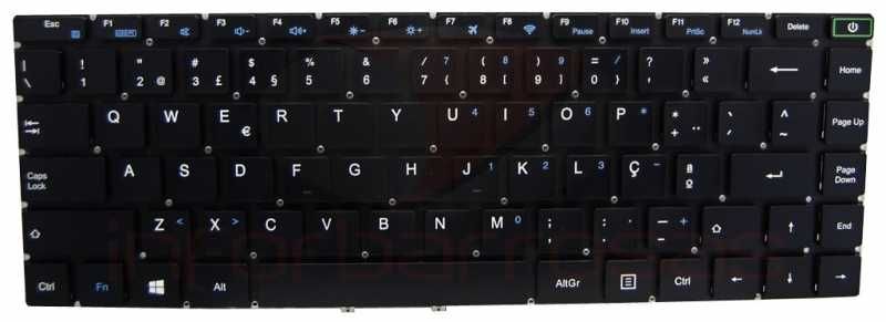 Teclado para Portátil Insys 14P GW1-W148 / GW1-W149