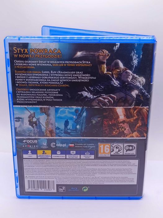 GRA Styx Shards Of Darkness Wersja PL Na PS4 533/07/26s
