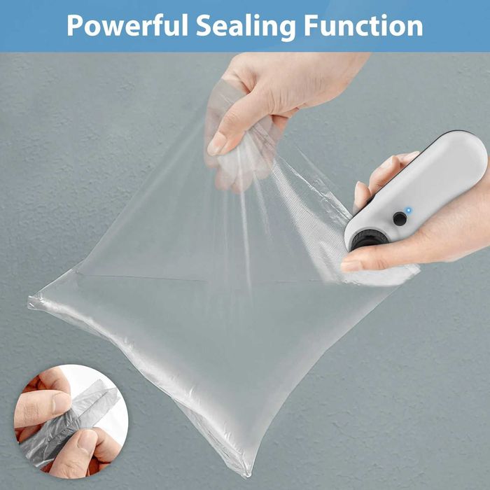 Selador termico sacos plastico comida armazenamento USB NOVO