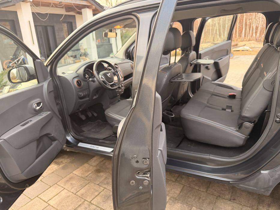 Dacia lodgy stepway 2017 rok 1.2 benzyna swiezo sprowadzony super stan