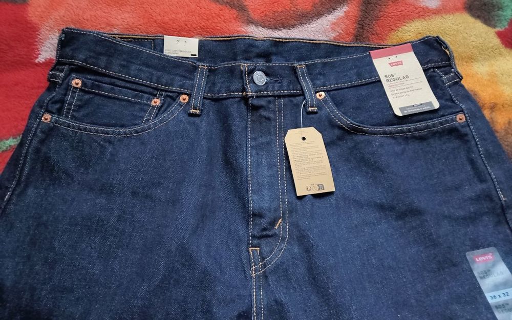 Джинсы LEVI'S 505 36W32L medium/dark  оригинал