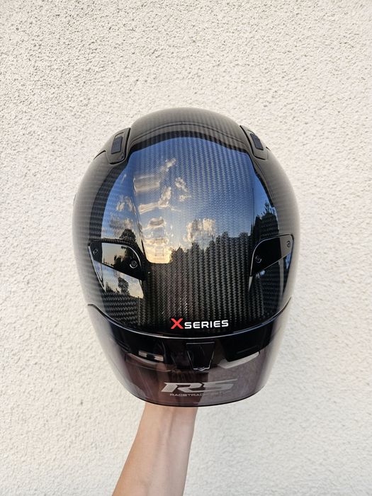 ЯК НОВИЙ Мотошолом Nolan X804 RS Ultra Carbon • 2 візори + пінлок ( Shoei, AGV. Scorpion, LS2, MT, HJC ) Карбоновий мотошолом | Шлем