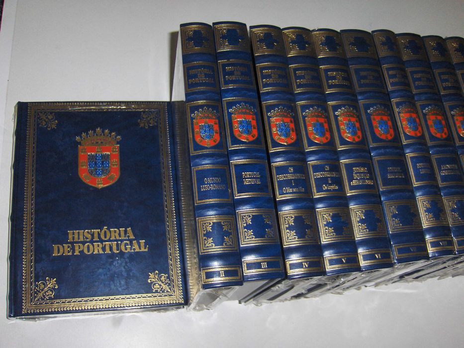 História de Portugal - 15 volumes - Livros novos, nunca folheados