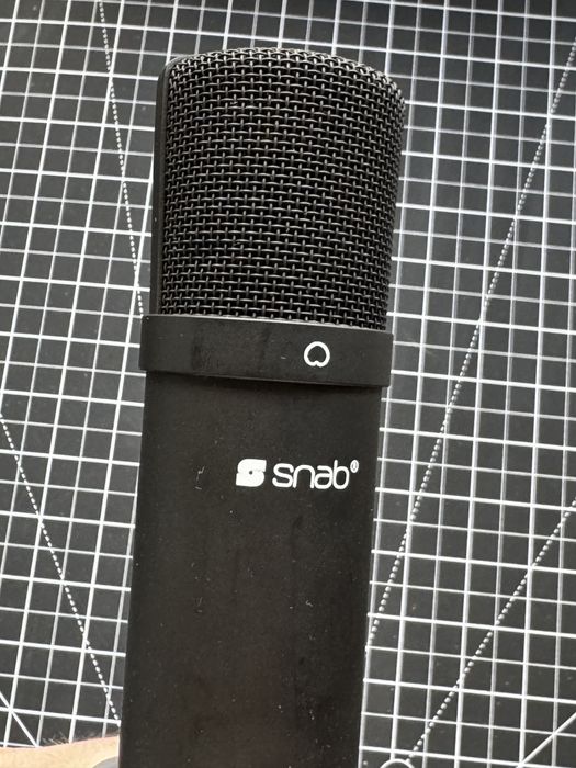 Mikrofon SNAB HF-50 + pop filtr MOZOS