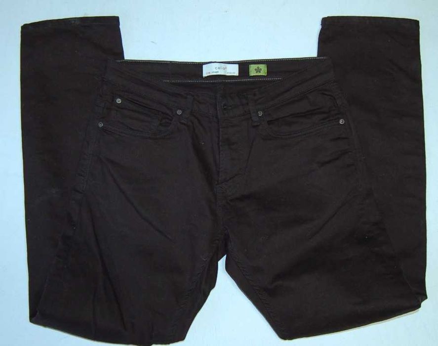 CELIO W32 L32 PAS 84  jeansy męskie z elastanem jak nowe proste