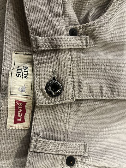Jeansy Levi's 511 Slim Gris Clair