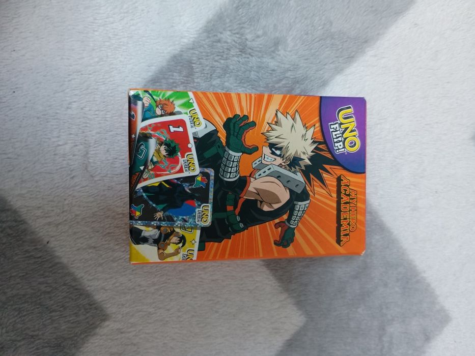 NOWE uno flip! my hero academia