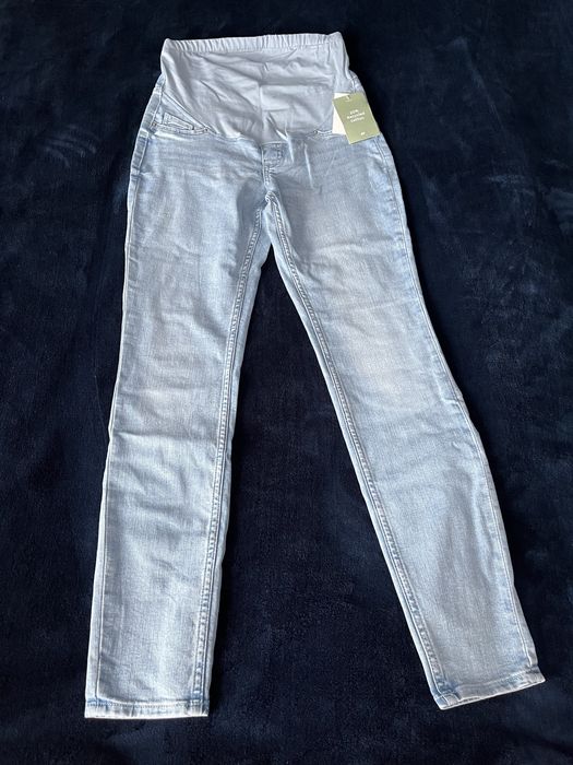 Jeansy ciążowe skinny H&M mama r. S nowe