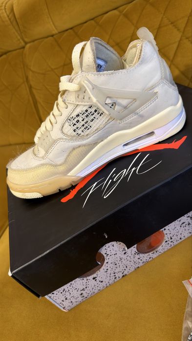 Air Jordan  4 Off-White Sail   r37,5