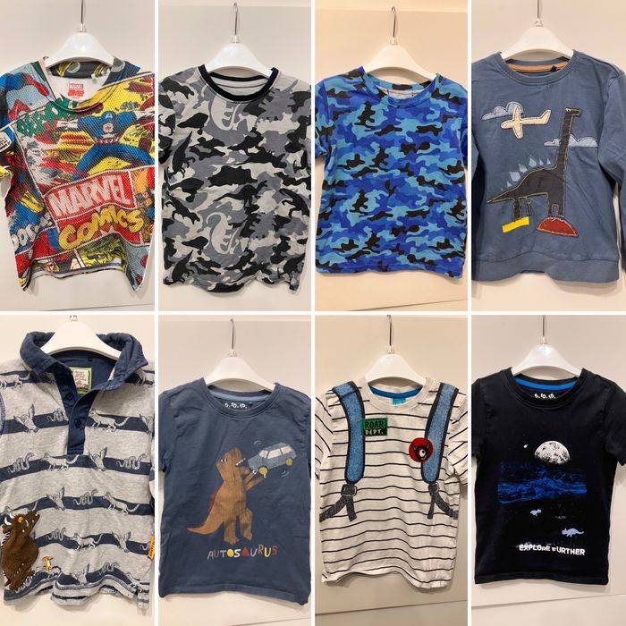 Koszulki chłopięce 116cm