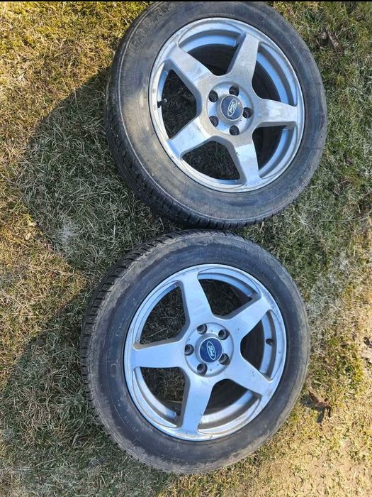 Felgi aluminiowe R16 5x108 + opony letnie – komplet 4 szt.