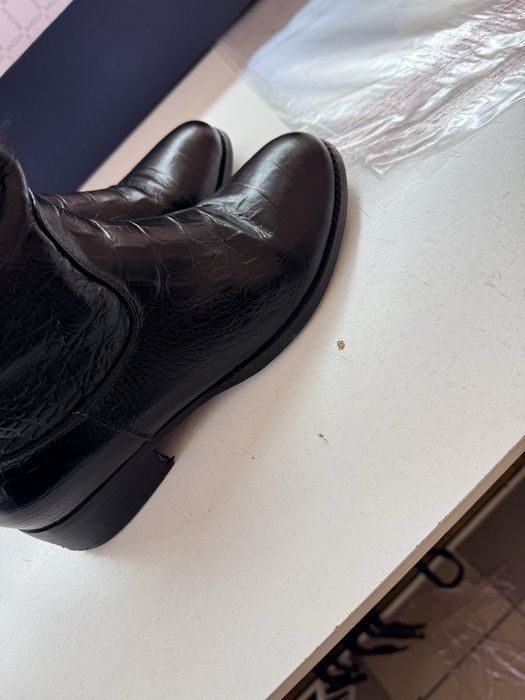 Сапоги кожанные осень/весна